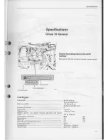 Предварительный просмотр 5 страницы Volvo D20 Service Manual