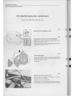 Предварительный просмотр 138 страницы Volvo D20 Service Manual