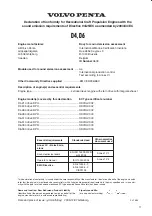 Preview for 13 page of Volvo D4 Operator'S Manual