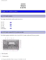 Предварительный просмотр 200 страницы Volvo Early design 2000 S70 Owner'S Manual