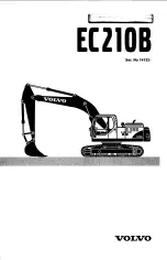 Volvo EC210B Manual preview