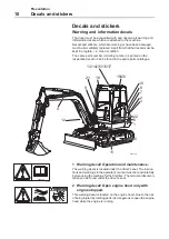 Предварительный просмотр 12 страницы Volvo EC35 Operator'S Manual