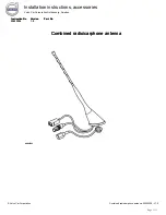 Volvo G3902733 Installation Instructions Manual preview