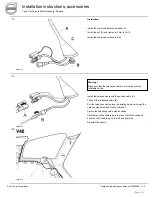 Preview for 8 page of Volvo G3902733 Installation Instructions Manual