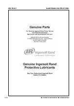 Preview for 172 page of Volvo Ingersoll Rand SD-116 TF Series Operator'S Manual