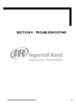 Preview for 173 page of Volvo Ingersoll Rand SD-116 TF Series Operator'S Manual