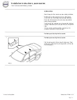 Preview for 3 page of Volvo Load carriers Installation Instructions