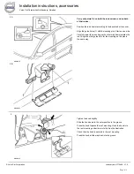 Preview for 4 page of Volvo Load carriers Installation Instructions