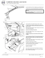 Preview for 9 page of Volvo M3602654 Installation Instructions Manual