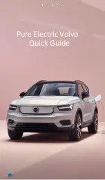 Volvo Pure Electric Quick Manual preview