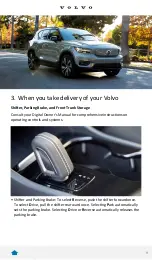 Preview for 9 page of Volvo Pure Electric Quick Manual