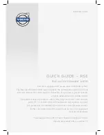 Preview for 1 page of Volvo RSE Quick Start Manual