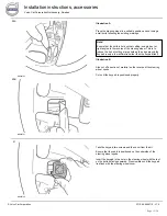 Preview for 32 page of Volvo RTI S6 Installation Instructions Manual