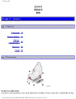 Предварительный просмотр 86 страницы Volvo S40 2005 Owner'S Manual