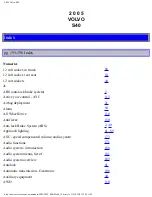 Предварительный просмотр 217 страницы Volvo S40 2005 Owner'S Manual