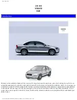 Volvo S40 2006 Owner'S Manual preview