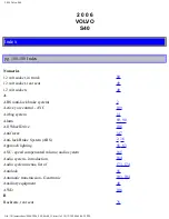 Preview for 221 page of Volvo S40 2006 Owner'S Manual