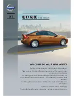 Preview for 1 page of Volvo S60 2012 Quick Manual