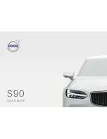 Volvo S90 2018 Quick Manual preview
