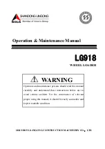 Volvo SDLG LG918 Operation & Maintenance Manual preview