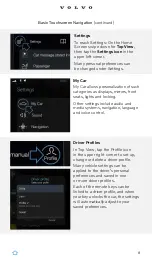 Предварительный просмотр 8 страницы Volvo SENSUS Manual