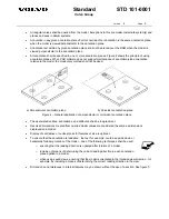 Preview for 6 page of Volvo STD 101-0001 Standard