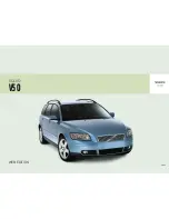 Предварительный просмотр 1 страницы Volvo V50 2004 (German) Benutzerhandbuch