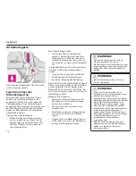 Предварительный просмотр 15 страницы Volvo V50 2004 (German) Benutzerhandbuch