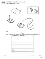 Preview for 2 page of Volvo VCC-129387 Installation Instructions Manual