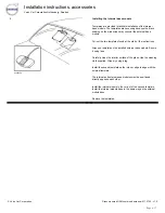 Preview for 6 page of Volvo VCC-129387 Installation Instructions Manual