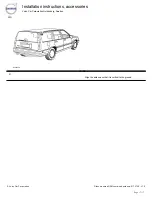 Preview for 17 page of Volvo VCC-129387 Installation Instructions Manual