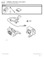 Preview for 2 page of Volvo VCC-298068 Installation Instructions Manual