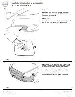 Предварительный просмотр 8 страницы Volvo VCC-298068 Installation Instructions Manual