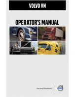 Предварительный просмотр 1 страницы Volvo VN Operator'S Manual