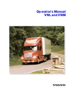 Preview for 1 page of Volvo VNL Operator'S Manual