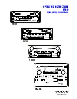 Preview for 1 page of Volvo VR100 Operating Instructions Manual