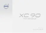 Preview for 1 page of Volvo XC 90 Quick Manual