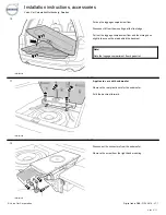 Предварительный просмотр 8 страницы Volvo XC70 2013 D5 AWD Installation Instruction