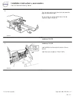 Предварительный просмотр 10 страницы Volvo XC70 2013 D5 AWD Installation Instruction