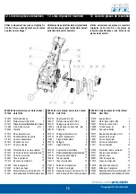 Предварительный просмотр 75 страницы Von Arx VA 30 SH Operating Manual