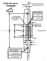 Предварительный просмотр 12 страницы Von Duprin 33/35A Installation Instructions Manual