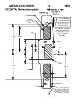 Предварительный просмотр 11 страницы Von Duprin 33 Installation Instructions Manual