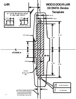 Предварительный просмотр 16 страницы Von Duprin 33 Installation Instructions Manual