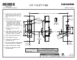 Preview for 1 page of Von Duprin 377-T Installation Instructions