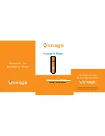 Vonage V-Phone Getting Started Manual preview