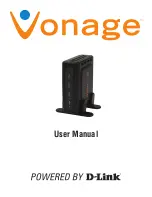 Preview for 1 page of Vonage VTA User Manual