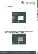 Preview for 16 page of Vonamic 10296 Configuration Manual