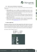 Preview for 17 page of Vonamic 703100 Configuration Manual