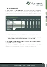 Preview for 18 page of Vonamic 703100 Configuration Manual