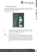 Preview for 25 page of Vonamic 703100 Configuration Manual